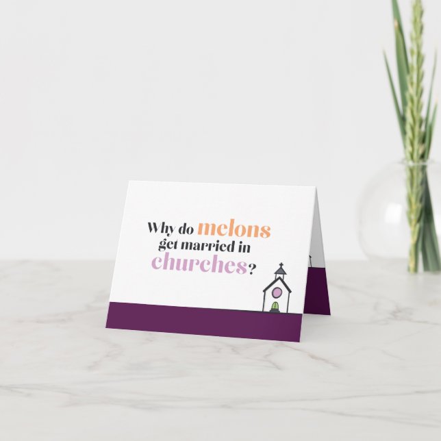 Engagement Card | Can't Elope (Front)