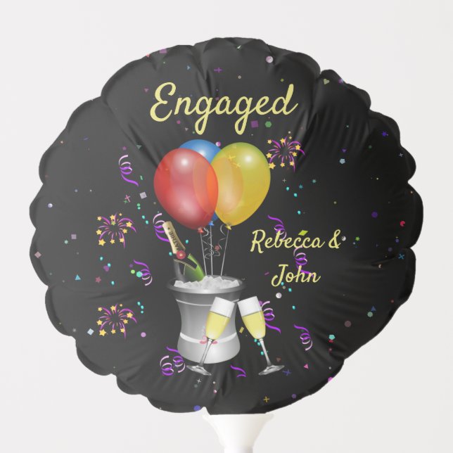 Engagement Congratulations Balloon (Front)