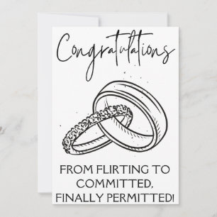 Engagement Congratulations Cards