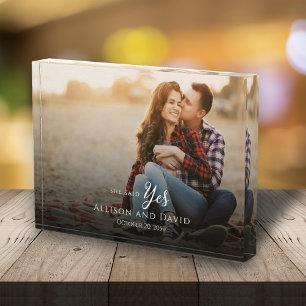 Engagement Couple Photo Template Block