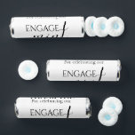 Engagement Engagemint Thank You Party Breath Savers® Mints<br><div class="desc">Show your gratitude in the sweetest way with our "Thank You for Celebrating Our Engagement" mint. Perfect for engagement parties, this refreshing treat is a delightful way to thank guests for sharing in your special moment. Each mint is individually wrapped with a custom label, featuring the heartfelt message “Thank You...</div>