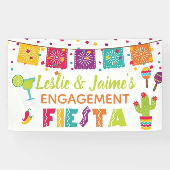 Engagement Fiesta Banner - White Background (Horizontal)