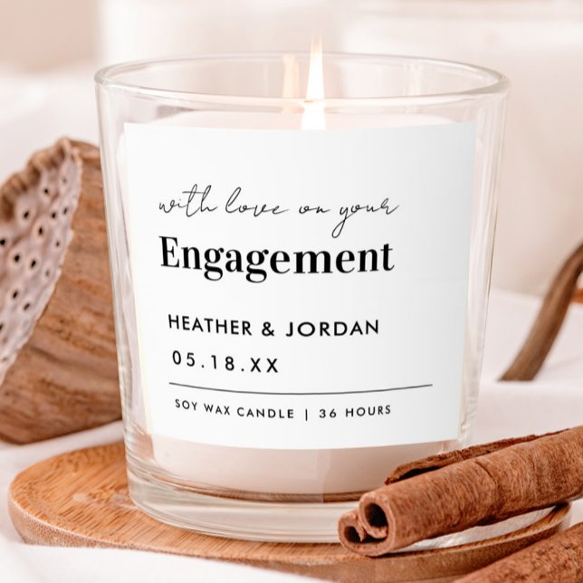 Engagement Gifts for Couple Engagement Candle (Creator Uploaded)