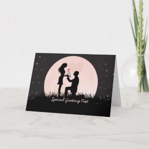 Engagement Greeting Card