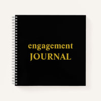 Engagement Journal and Memory Book | Engagement Gi