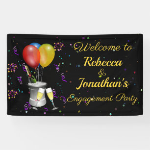 Engagement Party Celebration Banner