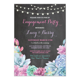 Surprise Engagement Party Invitations 9