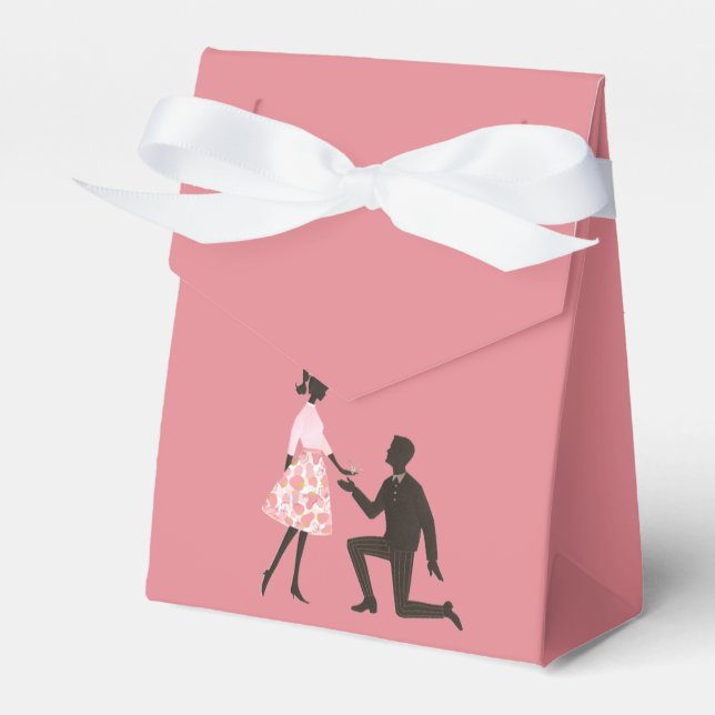 Engagement Party Favor Box (Front Side)