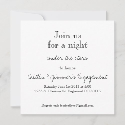Engagement Party Invitation