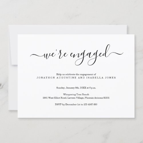 Engagement Party Invitation