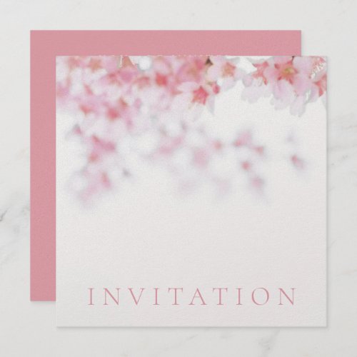 ENGAGEMENT PARTY INVITATION  CHERRY BLOSSOM 