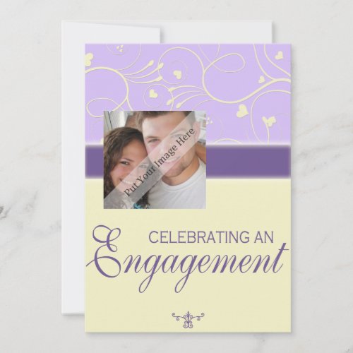 Engagement Party Invitations With Photo