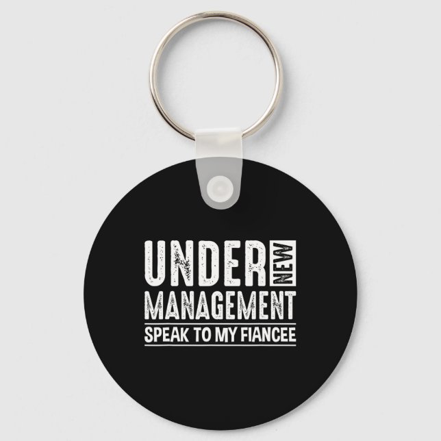 Engagement Party Men Under New Management See Fian Keychain (Front)