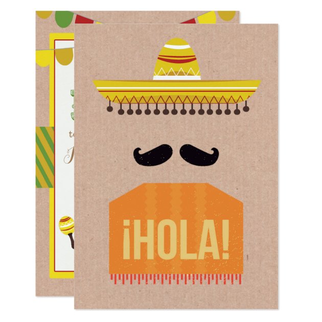 Engagement Party Mexican Fiesta Invitation