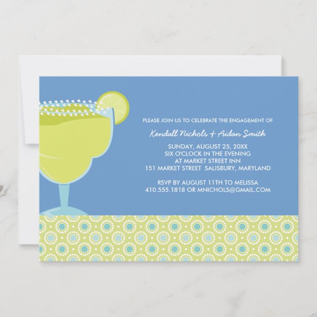 Engagement Party or Cocktail Party Invitations (Front)