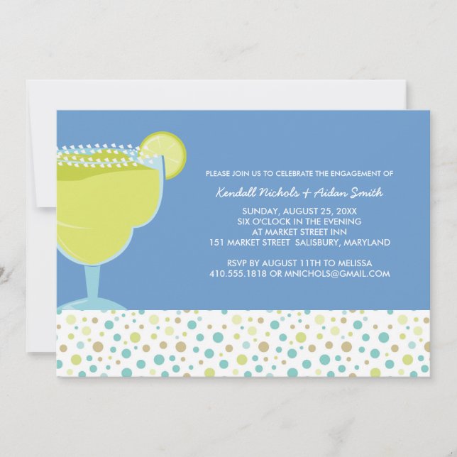 Engagement Party or Cocktail Party Invitations (Front)