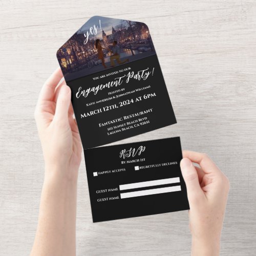 Engagement Party_Photo_Amsterdam Backdrop_  All In One Invitation