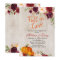 Engagement Party Rustic Shower Fall Pumpkin Invite