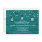 Engagement Party Rustic Wood Mason Jar and Lights