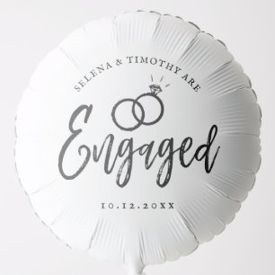 Engagement Party Script Lettering    Balloon