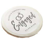 Engagement Party Script Lettering | Sugar Cookie (Angled)