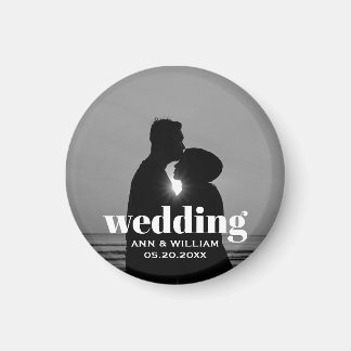 Engagement Photo Magnet