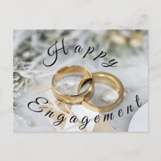 engagement post card