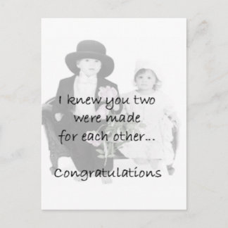 Engagement Postcard