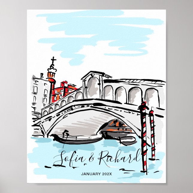 Engagement, proposal, anniversary couple gift poster (Front)