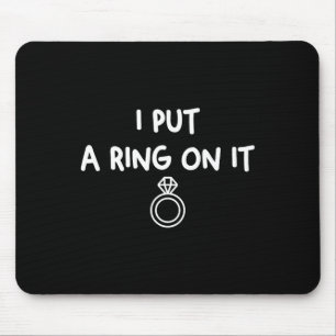 Engagement Proposal Boyfriend To Fiance Future Hus Mouse Pad