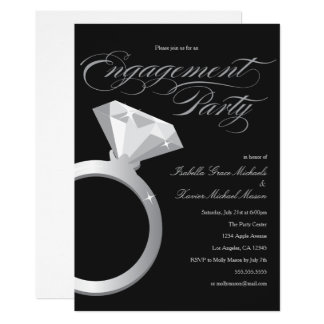Engagement Ring | Engagement Party Invitation