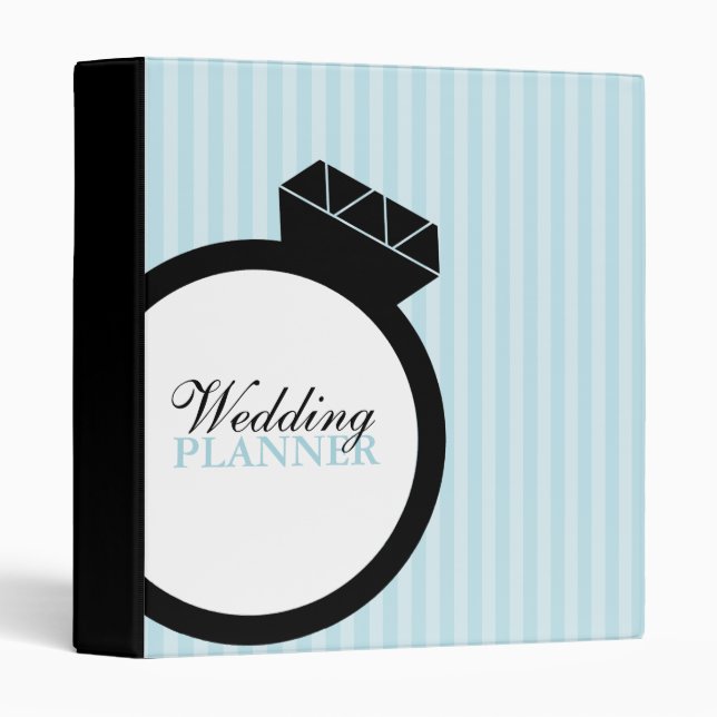 Engagement Ring Wedding Binder (Front/Spine)