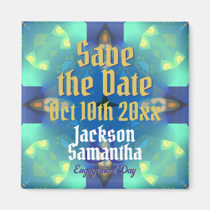 Engagement Save the Date Magnet