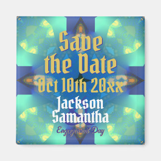 Engagement Save the Date Magnet
