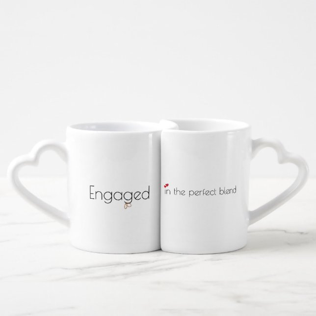 Engagement-Themed Lovers’ Mug (customizable) (Front Nesting)