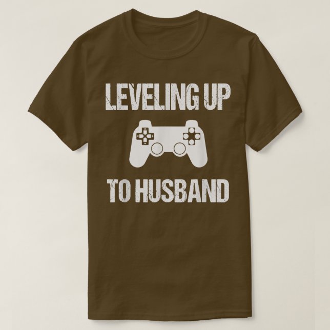 Engagement Tshirt For Groom Video Game Lovers 515  (Design Front)