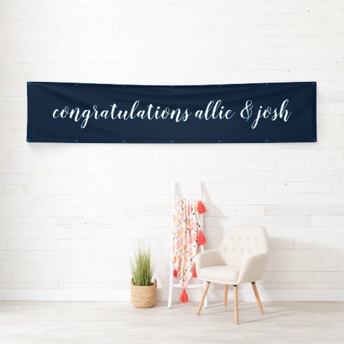 Engagement Wall Decoration Custom Made Printed Banner