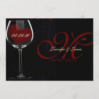 engagement/wedding invitation