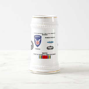 Engagements of the 11th Airborne Division Beer Stein