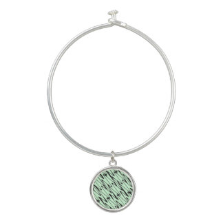 Engaging Mint Green Dynamic Bangle Bracelet