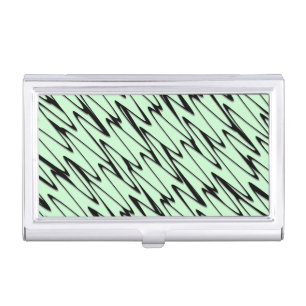 Engaging Mint Green Dynamic Business Card Case