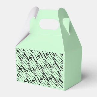 Engaging Mint Green Dynamic  Favor Boxes