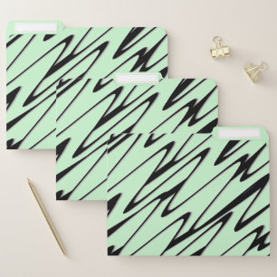 Engaging Mint Green Dynamic File Folder