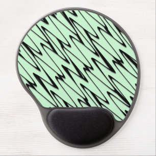 Engaging Mint Green Dynamic Gel Mouse Pad