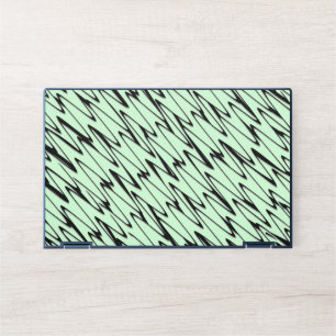 Engaging Mint Green Dynamic HP Laptop Skin