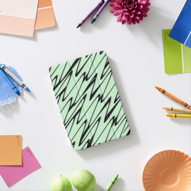 Engaging Mint Green Dynamic  iPad Mini Cover (In Situ)