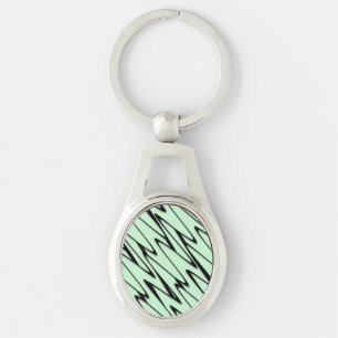 Engaging Mint Green Dynamic Keychain