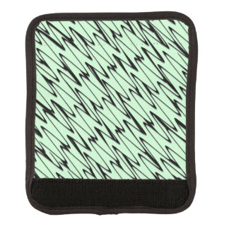Engaging Mint Green Dynamic Luggage Handle Wrap