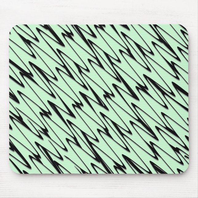 Engaging Mint Green Dynamic  Mouse Pad (Front)