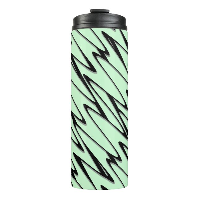 Engaging Mint Green Dynamic  Thermal Tumbler (Front)